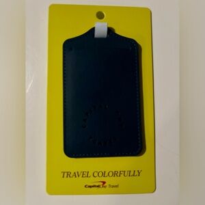 NWT Capital One Travel Tag in navy/blue